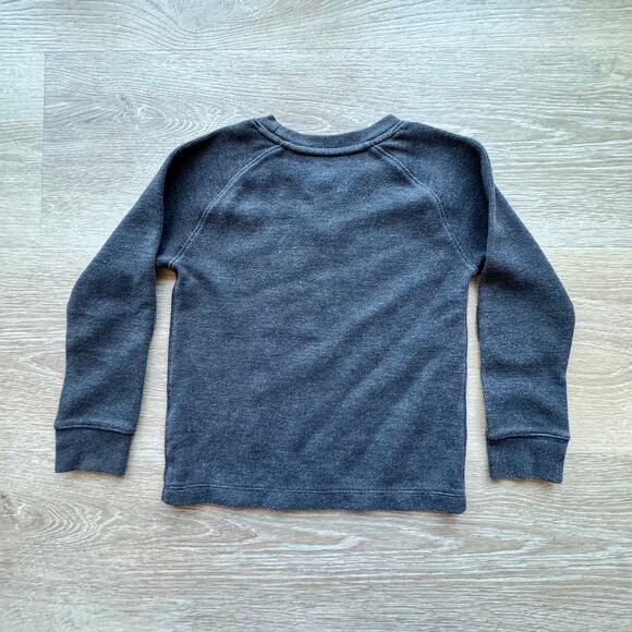 GAP Waffle Long Sleeve Shirt - Size 4 - Picture 4 of 4